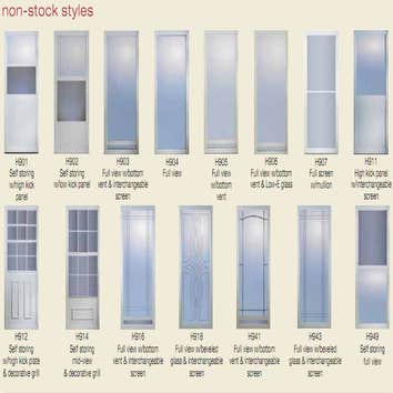 Estate Series Storm Doors