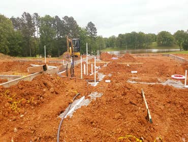 Photos by GMP Plumbing New construction ground-up plumbing project.
