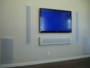 All White Living Room