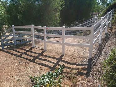 Vinyl Fence