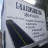 G&A Construction logo