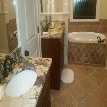master bathroom