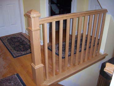 new railing install