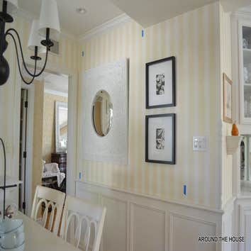 Phyliss Before - Dining wall