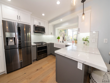 Grey Kitchen Remodeling