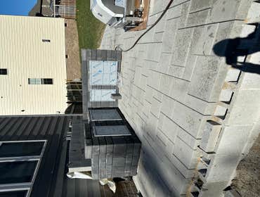 Outdoor kitchen and patio