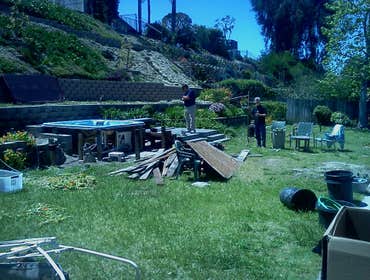 Photos from Dandy Landscape Construction Giant water feature 20ft high, hardscape, landscaping.