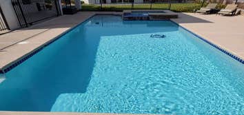 Photos by Aixac Pool & Spa Construction This family size swimming pool was recently completed for a starting cost of $42,000.00 as you see it. I is hea