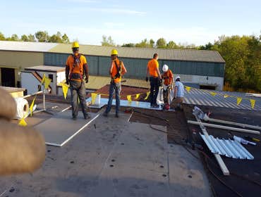 Moser Roofing Team