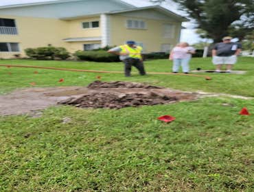 Emergency 6-Inch Water Main Repair – Westchester Gardens, Venice, FL Prestige Plumbing & Restoration performed an emergency repair of a 6-inch undergro