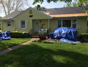 Satisfied Home Improvement Team Work