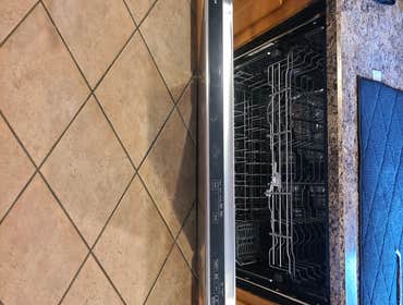 New dishwasher installation