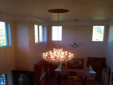 Chandelier Installation