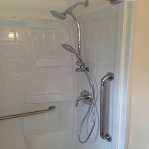 Handicap Rail & Shower System