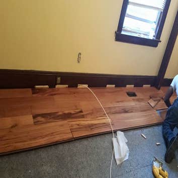Hardwood Floor Install