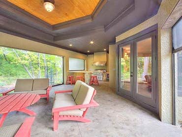 Lanai with Outdoor Kitchen