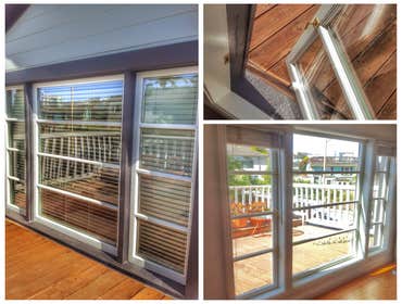 XOX Dual glazed Casement windows XOX Dual glazed/insulated/Lo-E glass, wooden casement windows w/overlay grids.