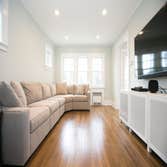 Overlook Addition Historically accurate addition includes eat-in kitchen, family room, powder room, and deck.