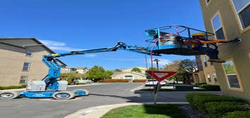 Photos by Air Pro #1 159 units in south salt lake, we had to use a boom lift to get to the roof vents. It was the first time they get the dryer vent cl