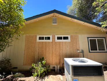 James Hardie primed lap plank siding & T1-11 siding