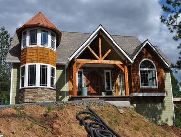 Lake Coeurd'Alene Id Custom Home