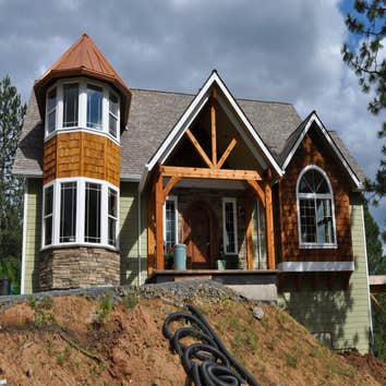 Lake Coeurd'Alene Id Custom Home
