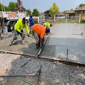 Photos by DGI Construction #2 Concrete finish labor for 4000 sqft pad
