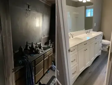 Photos of Before and After of Projects