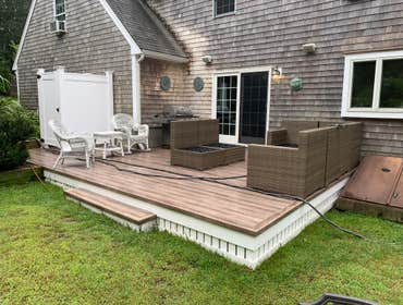 Marshfield Deck & Outdoor Shower Renovation