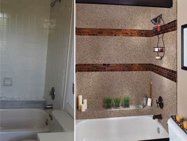 bathroom - before & after