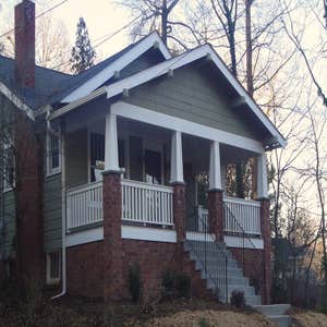 Kenillworth A front porch restoration after a100 year old oak tree fell