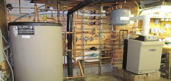 Ecola Inn Boiler Replacement Ian Walter installed a Weil Mclain boiler system for the Ecola Inn in Cannon Beach, OR. His patience and attention to det