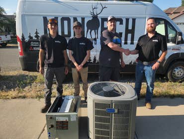 Photos by Monarch Heating & Cooling #1 Veteran Owned and operated business