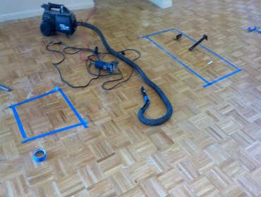 NEW INSTALLATION SAND AND REFISHING