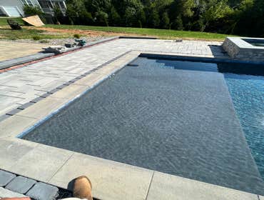 Pool Addition! Pool and surround!