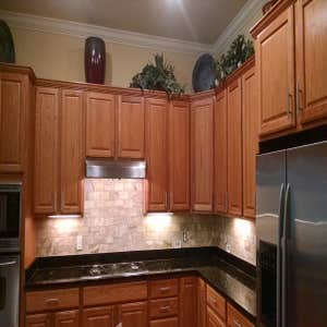 Onyx backsplash