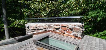Stone veneer install