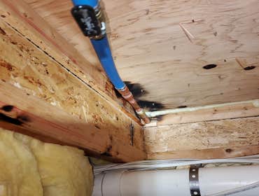 Photos by Royally Flushed plumbing