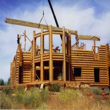 LOG HOME: SWANSBORO CA