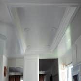 Remodeled Kitchen Recessed Ceiling The old fluorescent fixture was removed & 6 LED cans were installed.