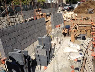 Structural CMU Block Walls