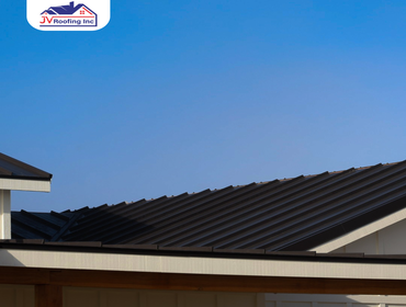 Black Standing Seam Metal Roof