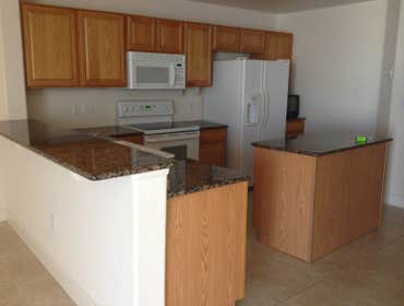 Mystic condo kitchen before