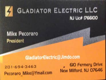 Works by Gladiator Electric Ll