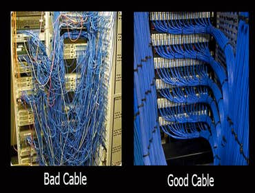 Structured Cabling Good to Bad