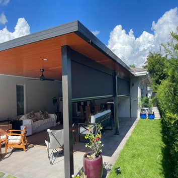 Photos by Motorized Outdoor Retractable Screens #1
