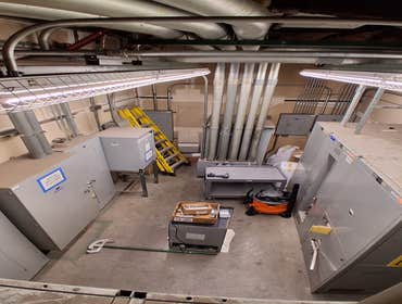 Holiday Inn, Los Angeles Gateway Torrance Ran a 1" conduit for new 3 power lines to feed the new fire alarm system.
