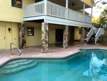 Lido Dr. This was a fire damaged home that we remodeled and restored.