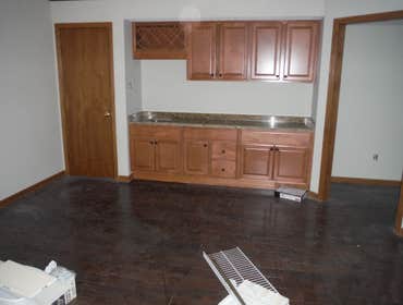 Oliver Remodel Kitchen Remodel with additional remodeling to the house