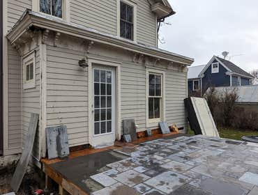 Photos by Wvc Group LLC #3 Adding extension on home for outdoor kitchen, patio, and fireplace
